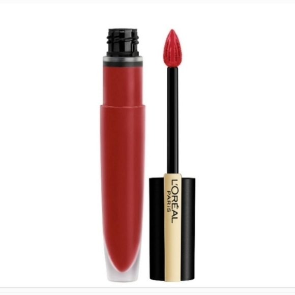 ❤️ 3/$15 L'Oreal Rouge Signature Lightweight Matte Lip Stain 460 Armored - Picture 1 of 4